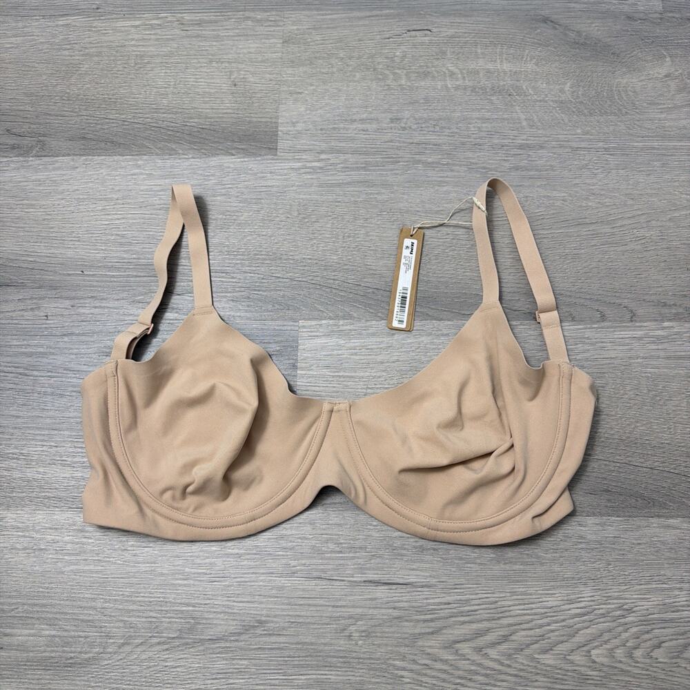 Skims Fits Everybody Unlined Demi Bra BR-UWR-2293 Mica, 32H